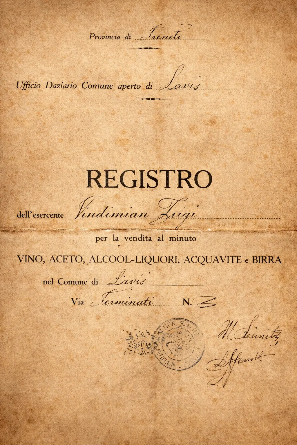 Storia della Cantina Vindimian a Lavis - immagine 1